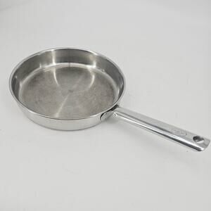 Revere Ware 10" Skillet Frying Pan SM031 Stainless Steel Copper Bottom NO LID